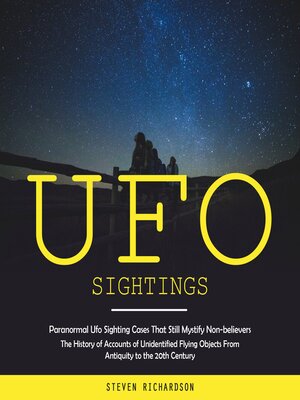 cover image of Ufo Sightings